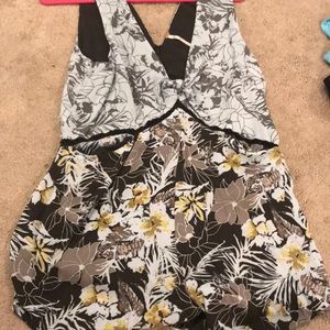 Free People Floral Romper